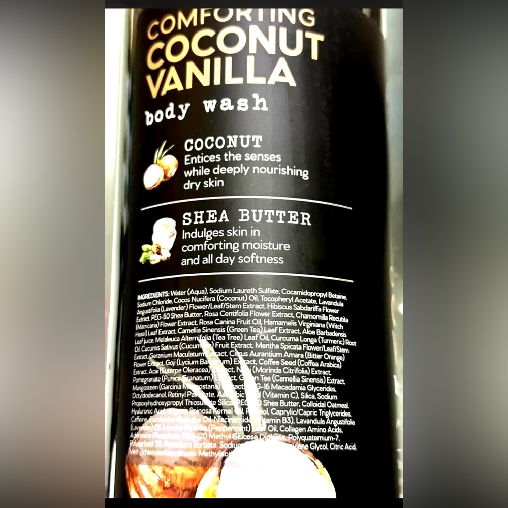 Comforting Coconut Vanilla Body Wash - 32 oz - Picture 2 of 3